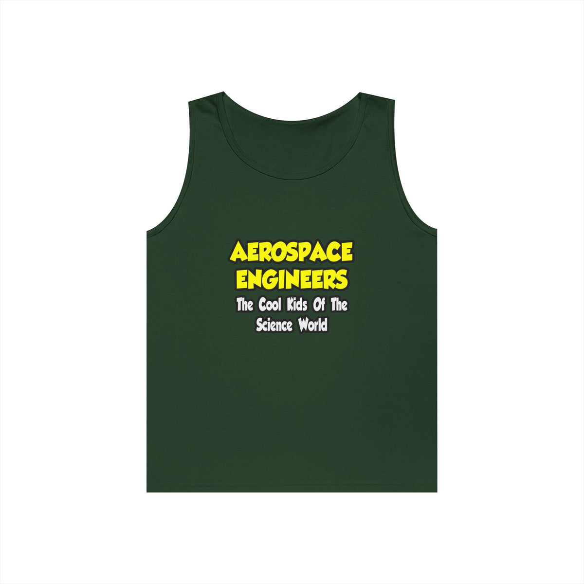 Aerospace Engineers...Cool Kids of Sci World - Unisex Heavy Cotton Tank Top