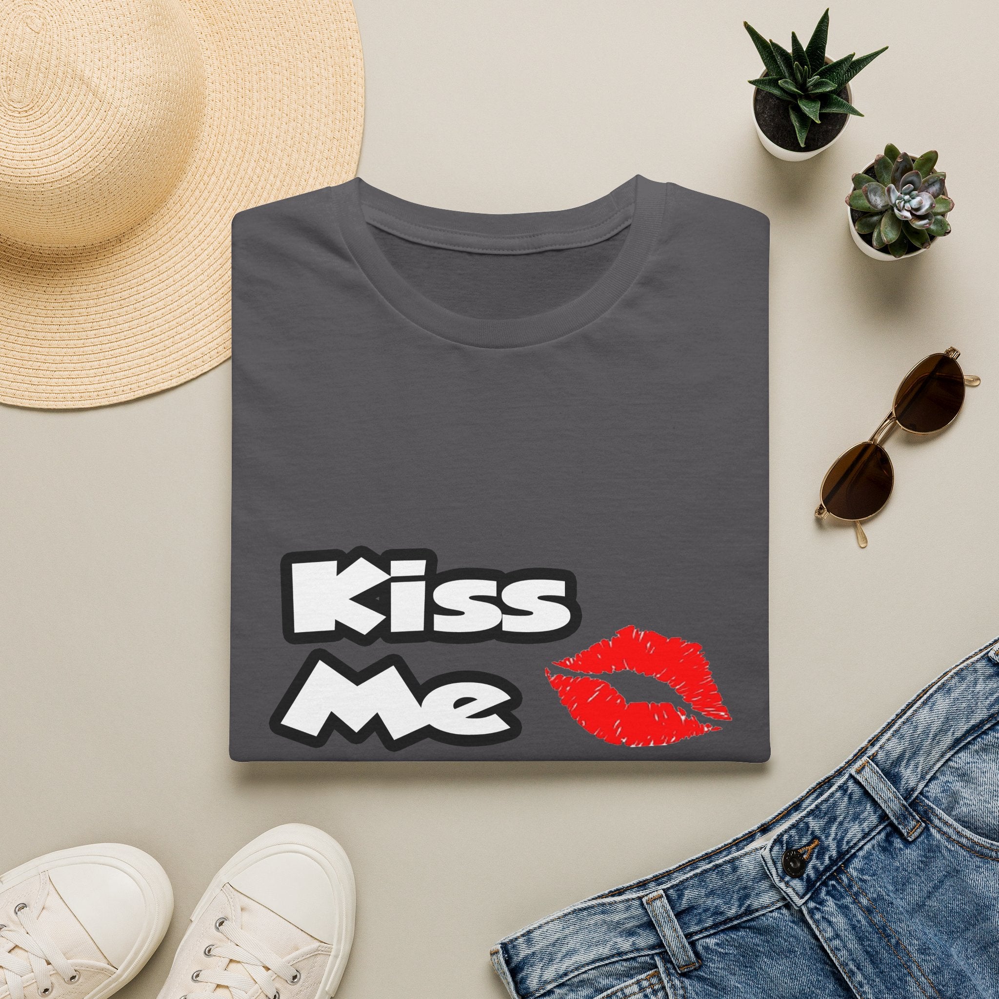 Kiss Me...I Am A Nurse - Unisex Softstyle T-Shirt