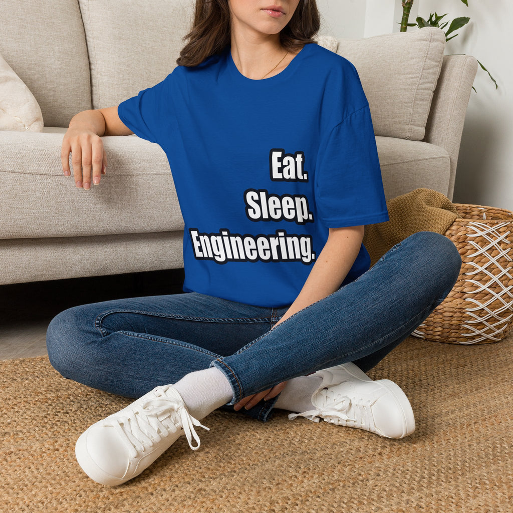 Eat. Sleep. Engineering - Unisex Softstyle T-Shirt