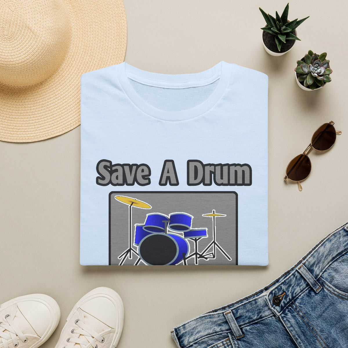 Save a Drum...Bang a Nurse - Unisex Softstyle T-Shirt