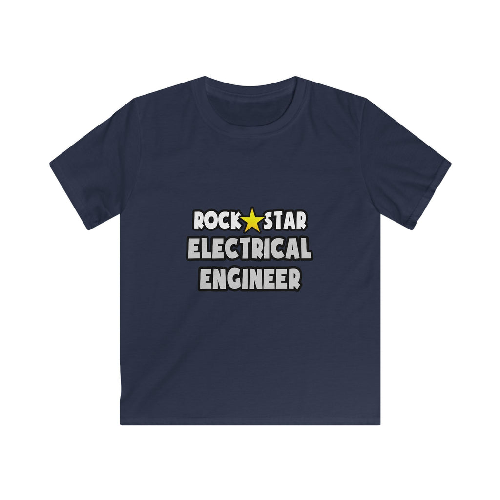 Rock Star Electrical Engineer - Kids Softstyle Tee