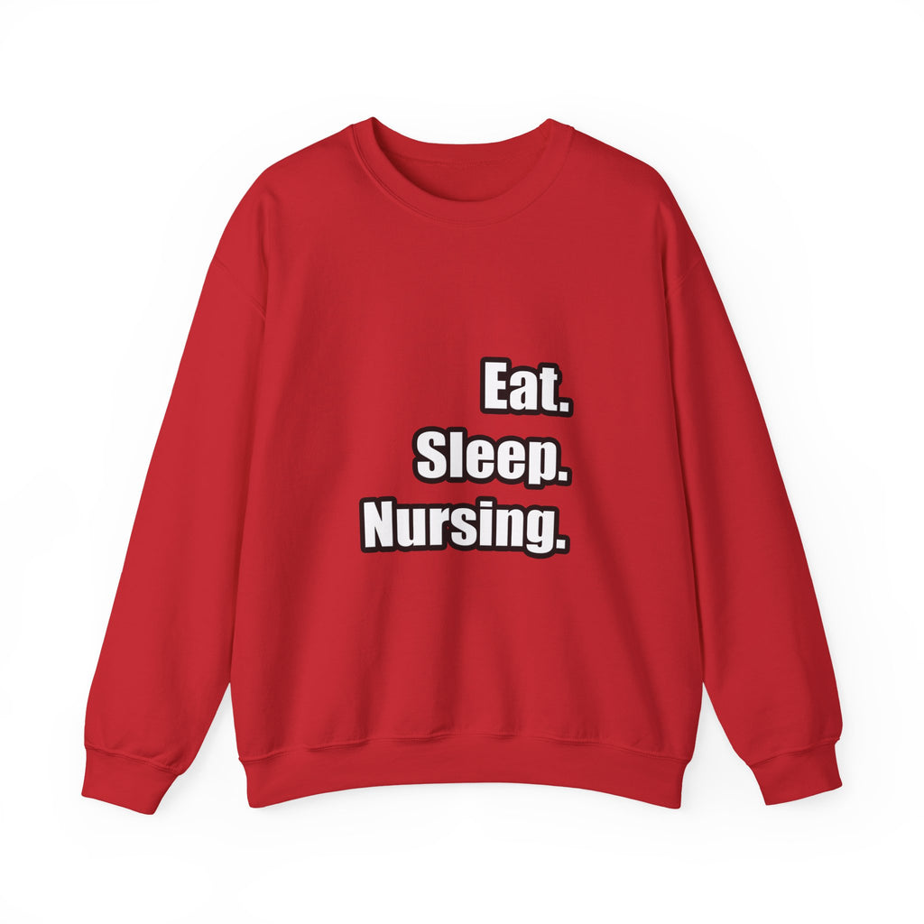 Eat. Sleep. Nursing. - Unisex Heavy Blend™ Crewneck Sweatshirt