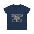 Engineers Are The Bomb! (2) - Women's Midweight Cotton Tee