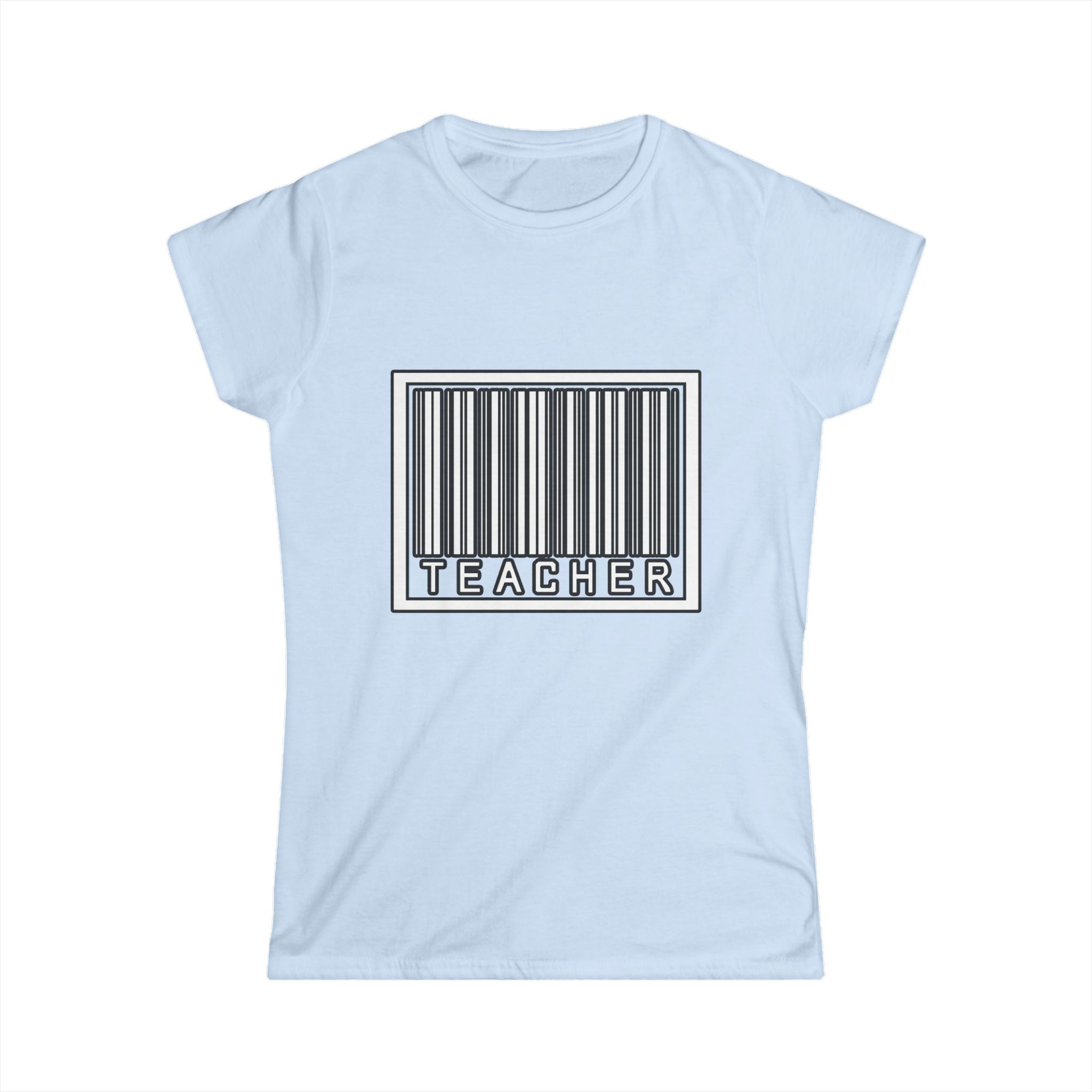 Barcode Teacher - Women's Softstyle Tee