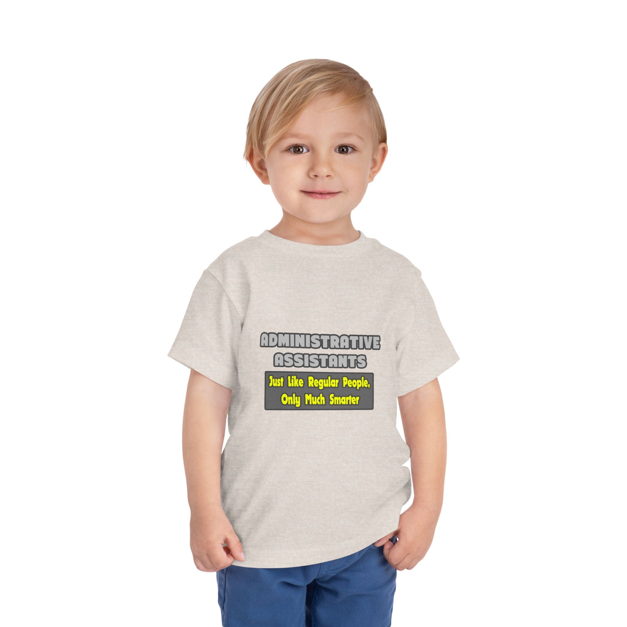 Administrative Assistants...Smarter - Toddler Short Sleeve Tee