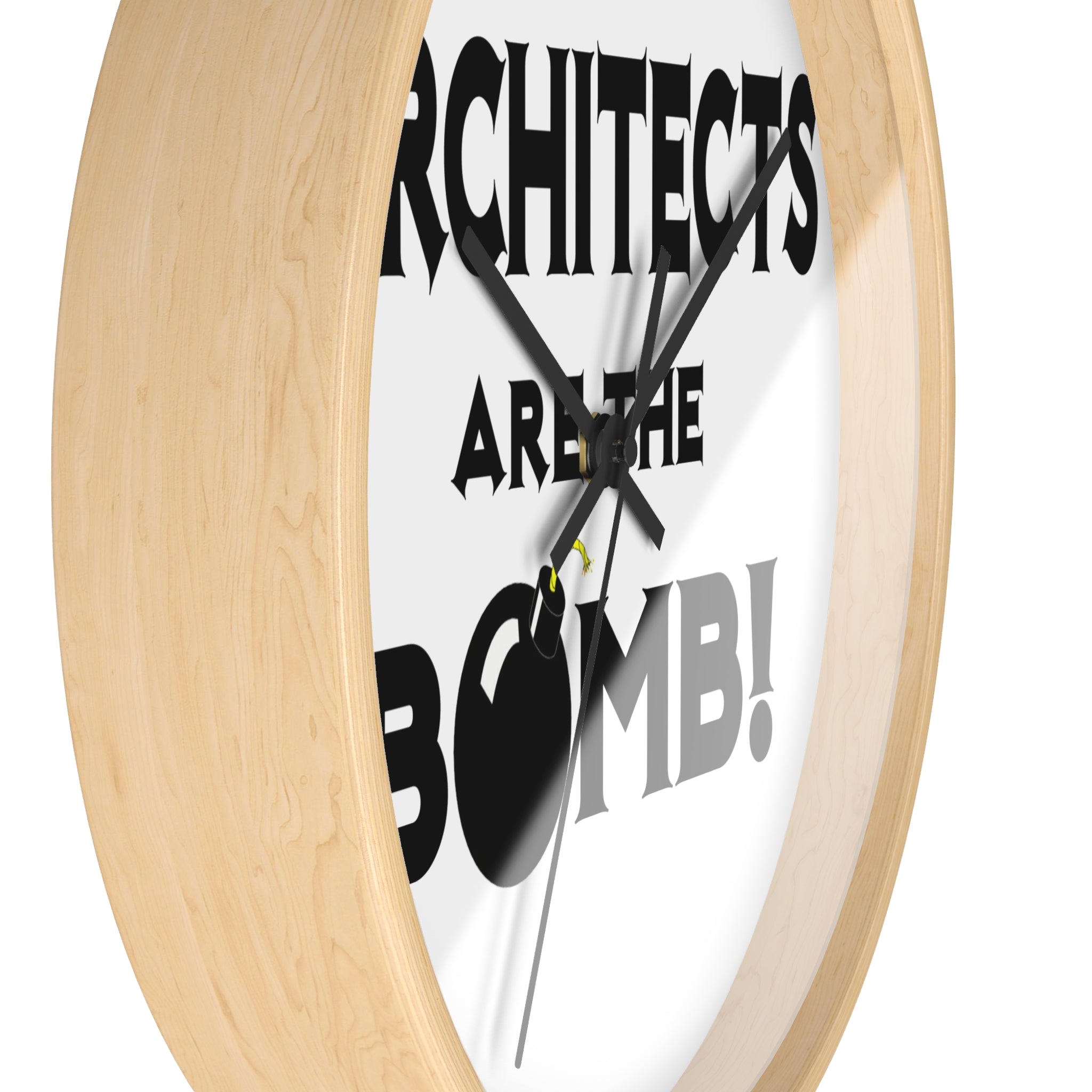 Architects Are The Bomb! - Wall Clock