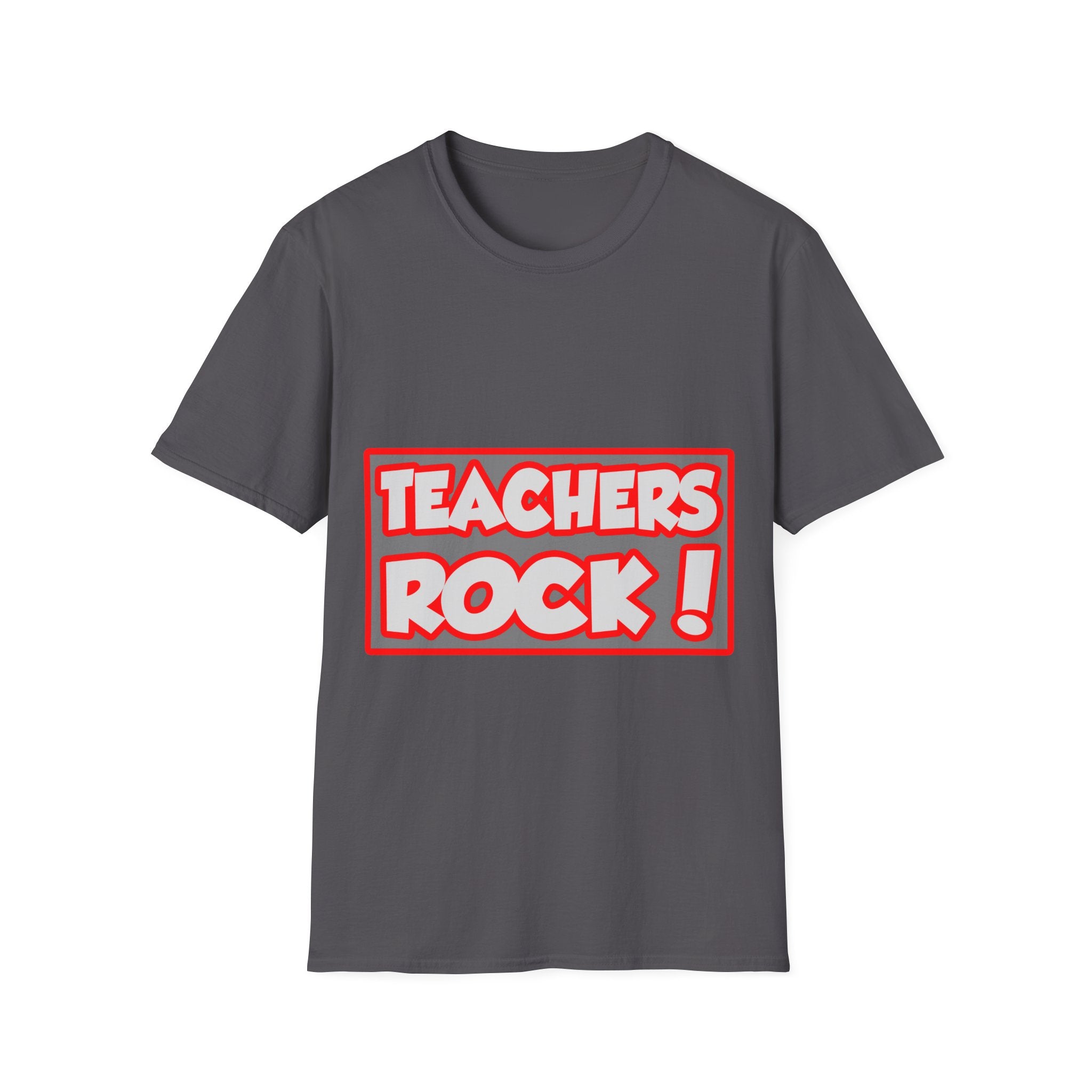 Teachers Rock! - Unisex Softstyle T-Shirt