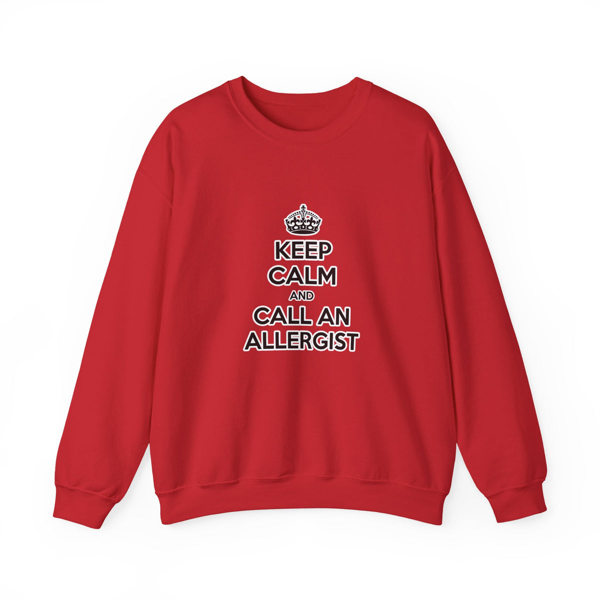 Keep Calm and Call an Allergist - Unisex Heavy Blend™ Crewneck Sweatshirt