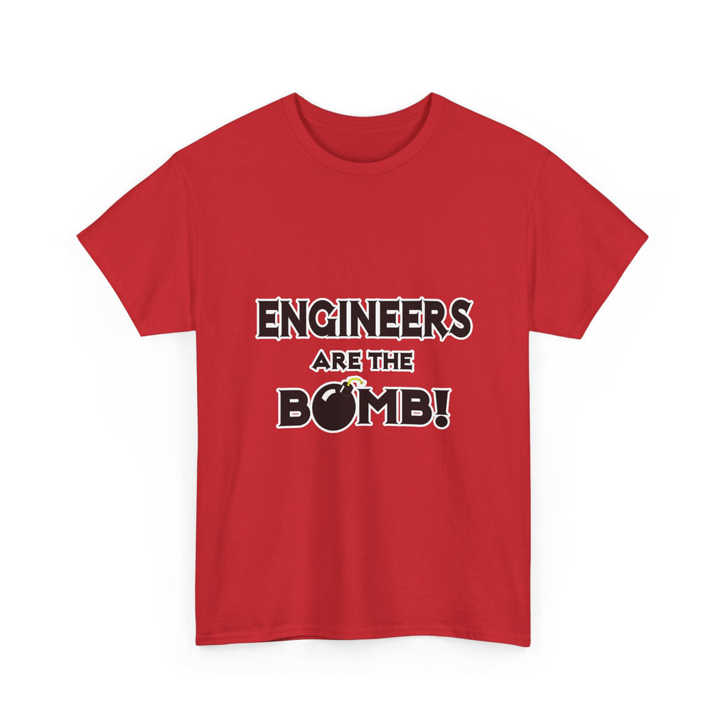 Engineers Are The Bomb! (2) - Unisex Heavy Cotton Tee