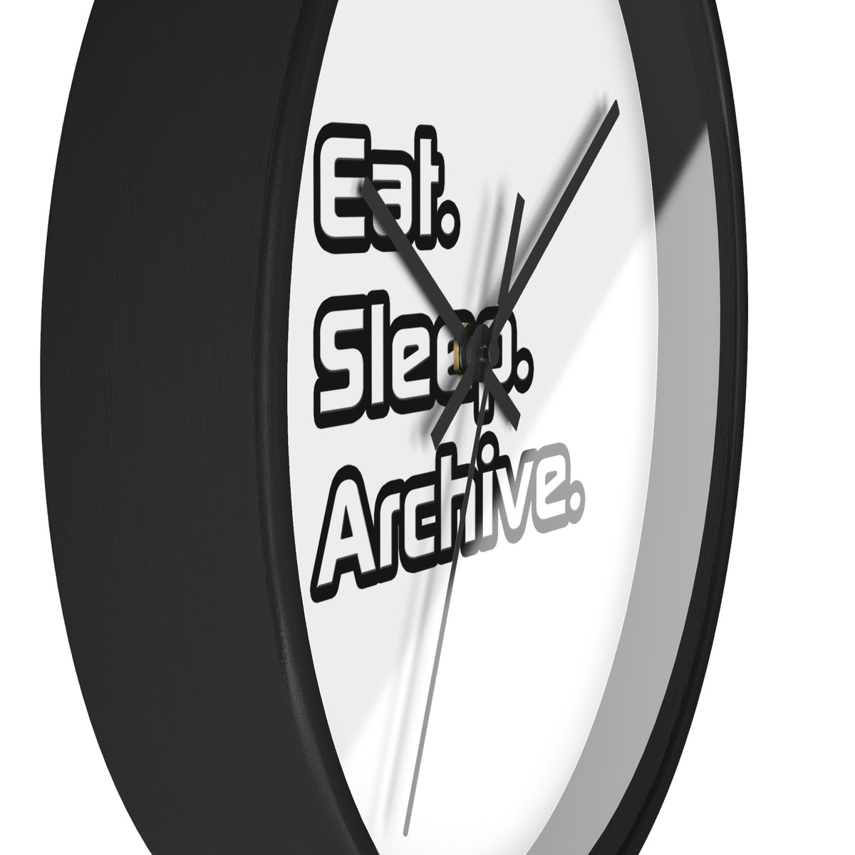 Eat. Sleep. Archive - Wall Clock