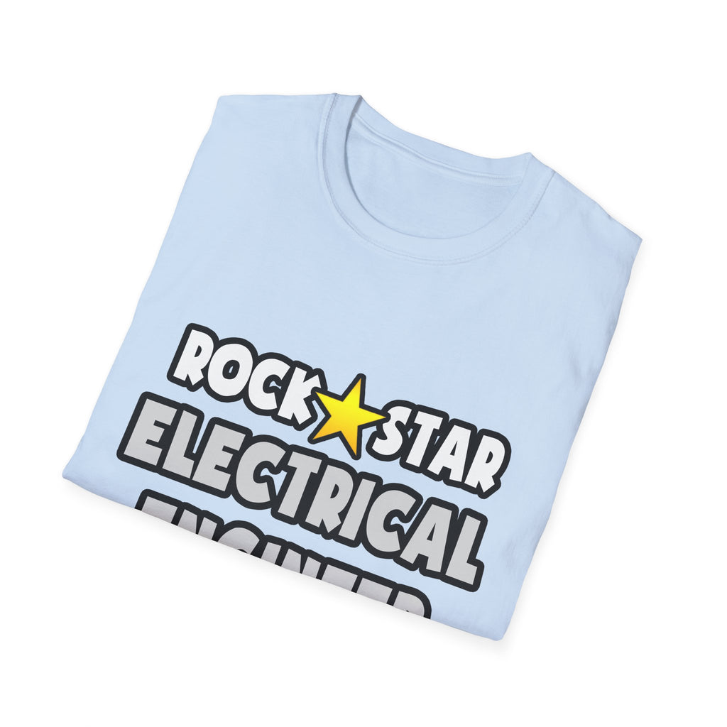 Rock Star Electrical Engineer - Unisex Softstyle T-Shirt