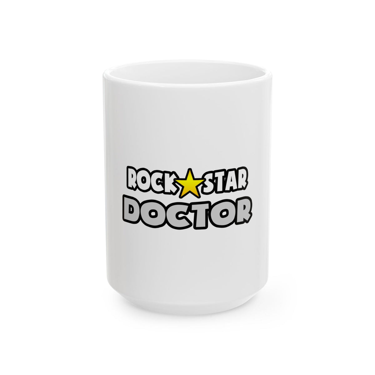 Rock Star Doctor (2) - Ceramic Mug, (11oz, 15oz)