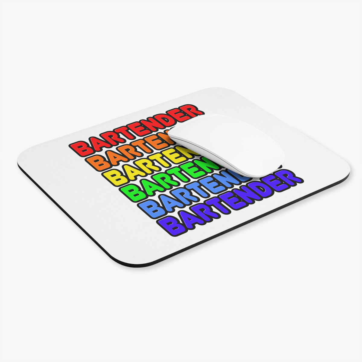 Rainbow Bartender - Mouse Pad (Rectangle)