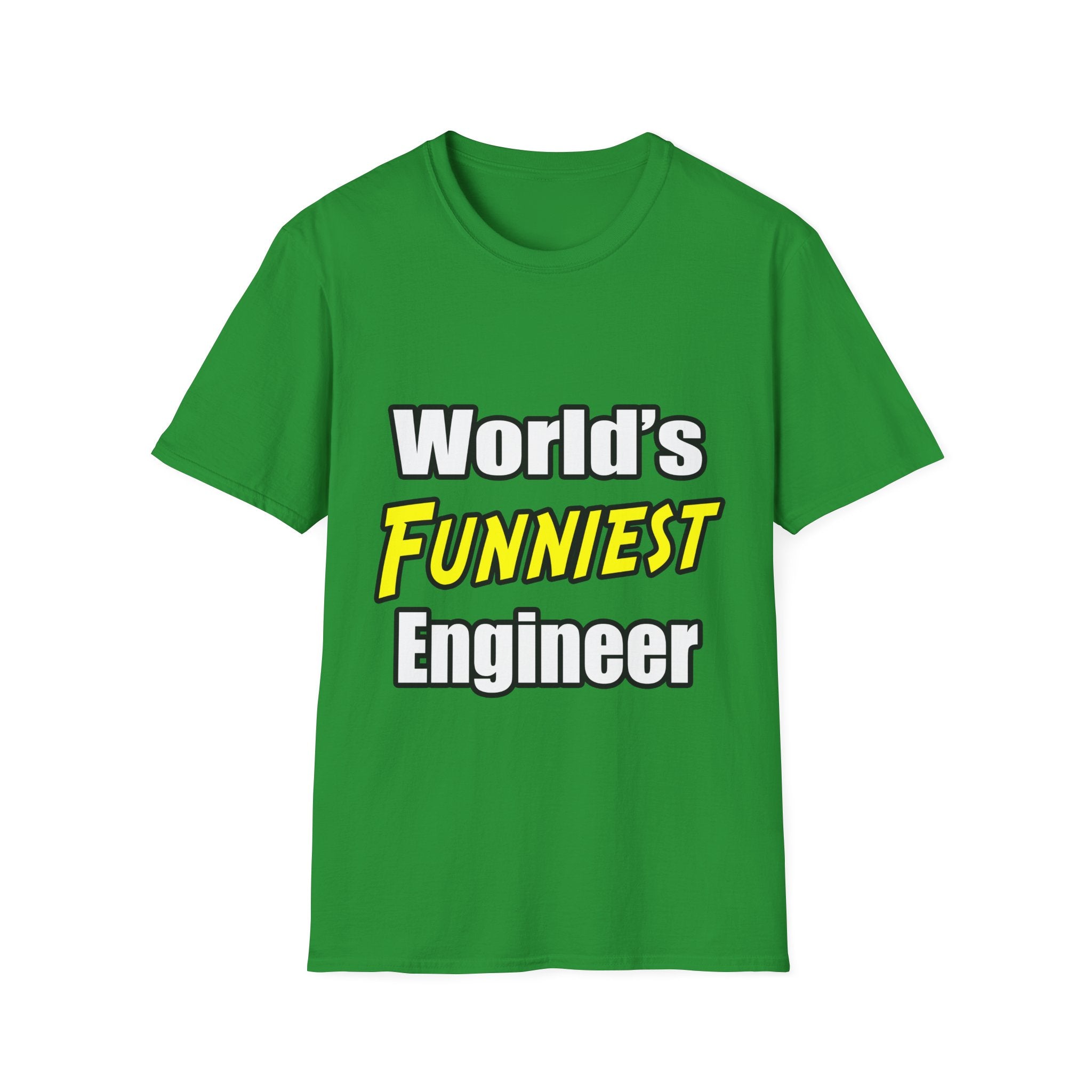 World's Funniest Engineer - Unisex Softstyle T-Shirt