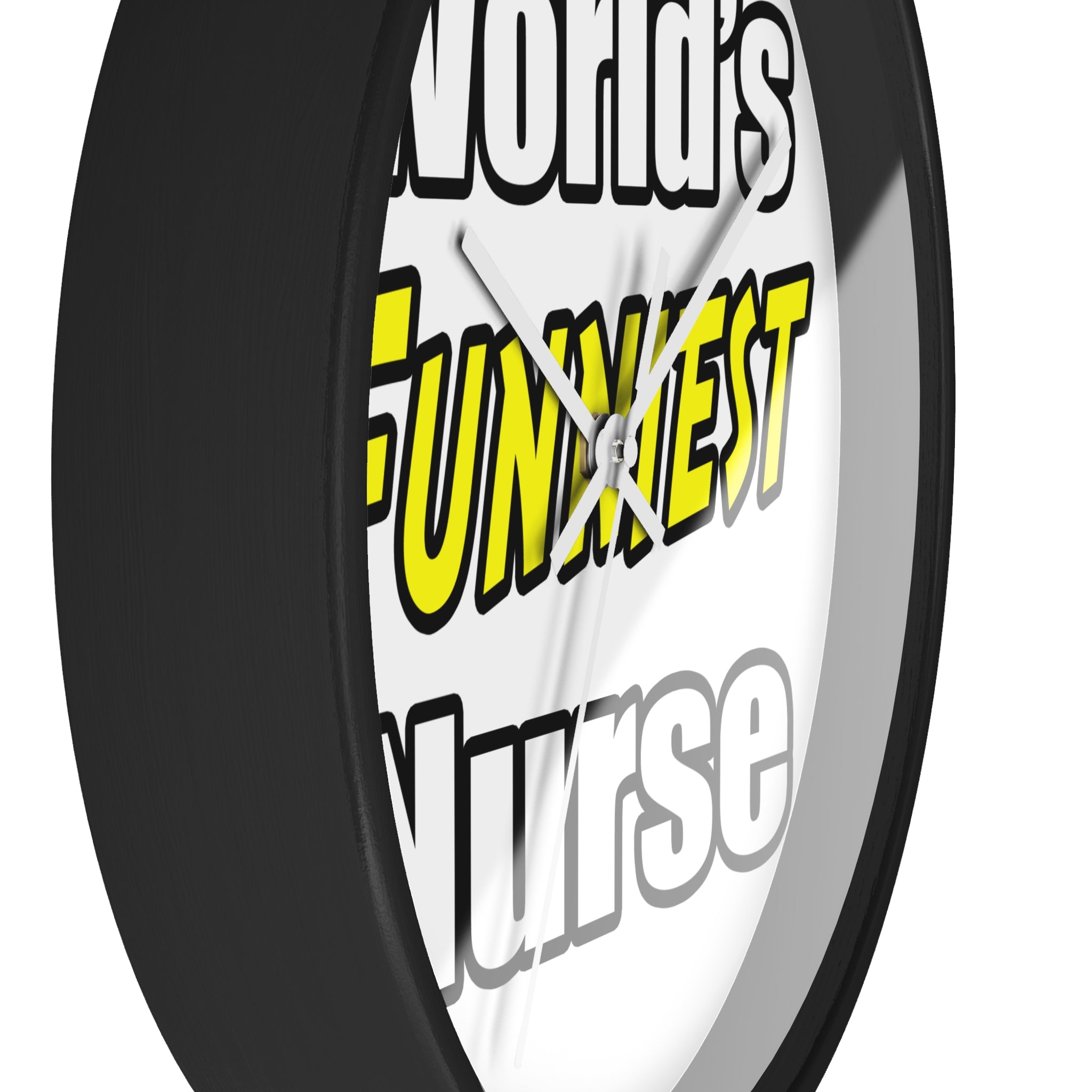 World's Funniest Nurse - Wall Clock