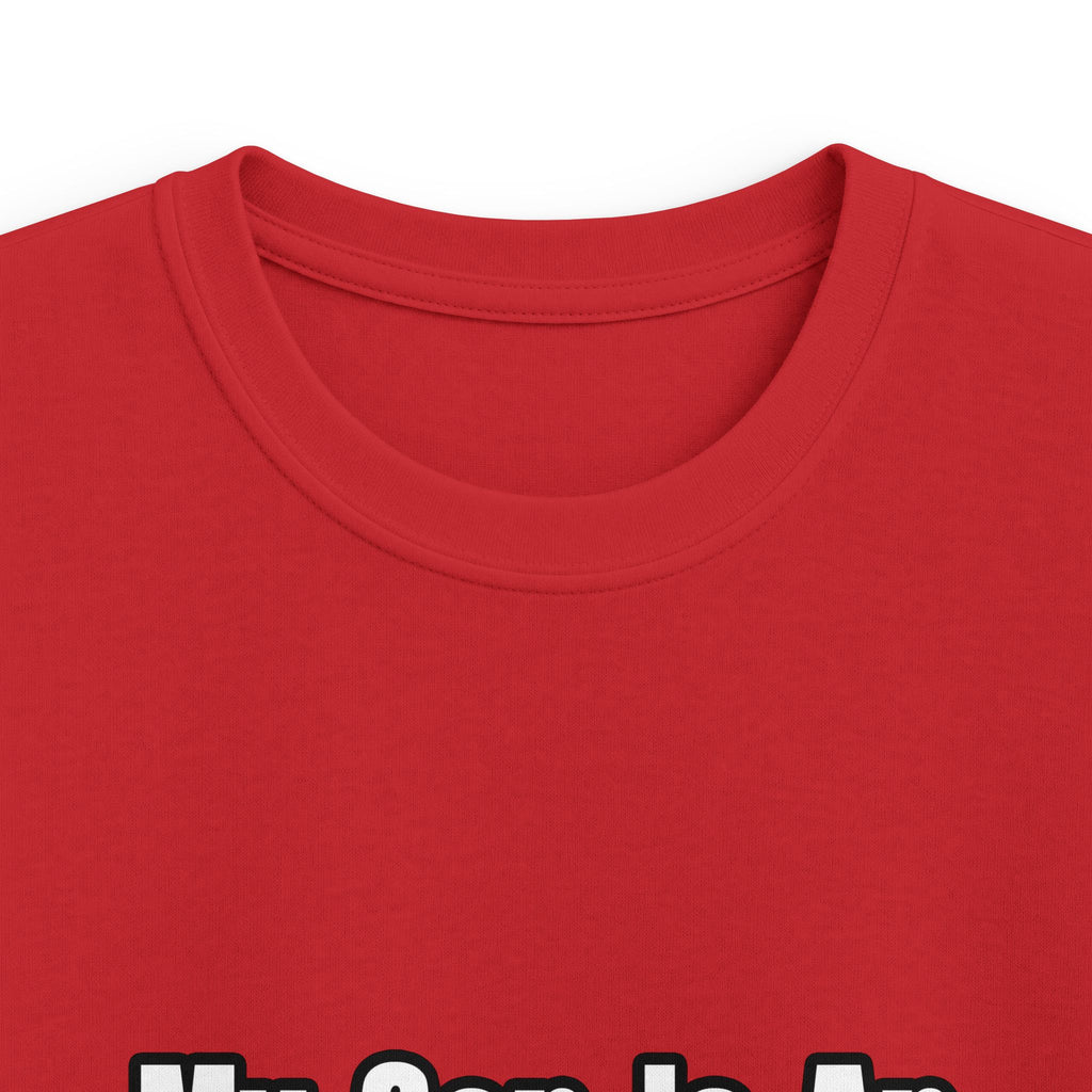 My Son Is An Aerospace Engineer - Kids Softstyle Tee