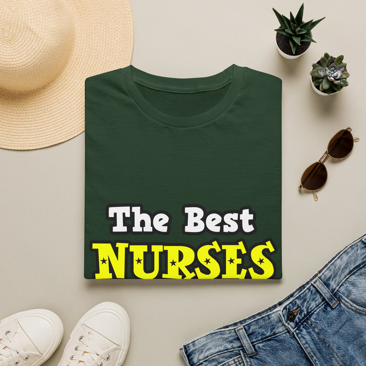 The Best Nurses Are Born, Not Made - Unisex Softstyle T-Shirt
