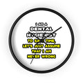 Funny Dental Hygienist T Shirts - Wall Clock