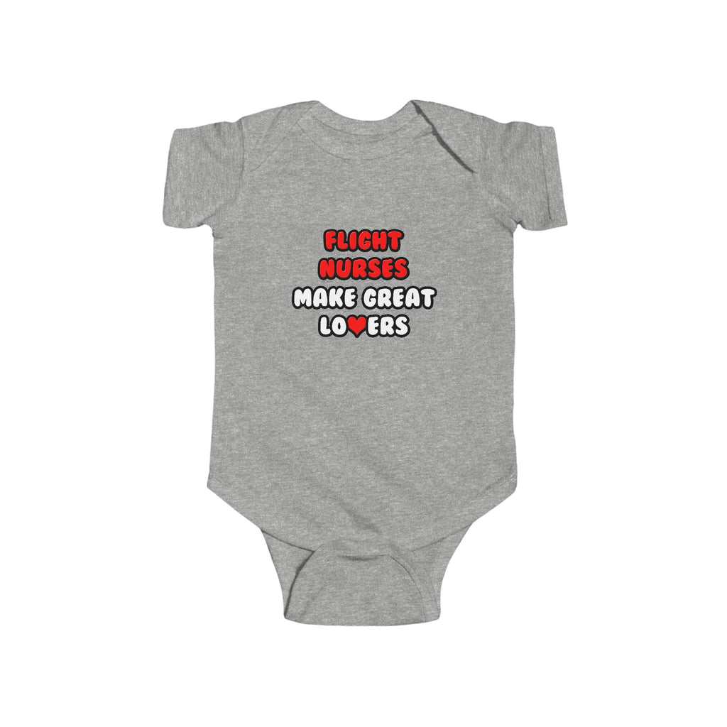 Flight Nurses Make Great Lovers - Infant Fine Jersey Bodysuit