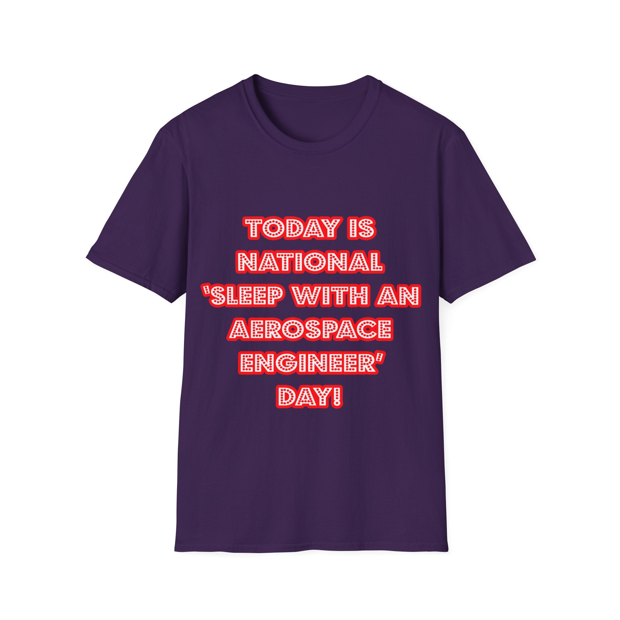 National 'Sleep With an Aerospace Engineer' Day - Unisex Softstyle T-Shirt
