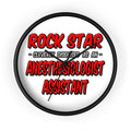 Rock Star .. Anesthesiologist Assistant - Wall Clock
