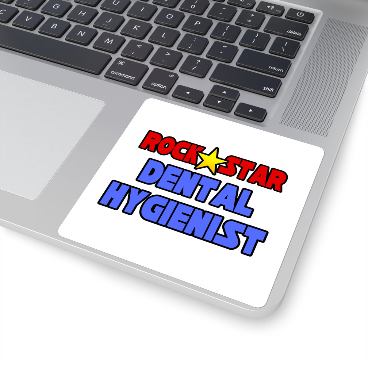 Rock Star Dental Hygienist - Square Stickers