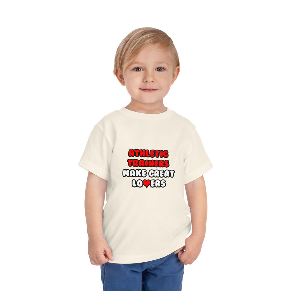 Athletic Trainers Make Great Lovers - Toddler Short Sleeve Tee