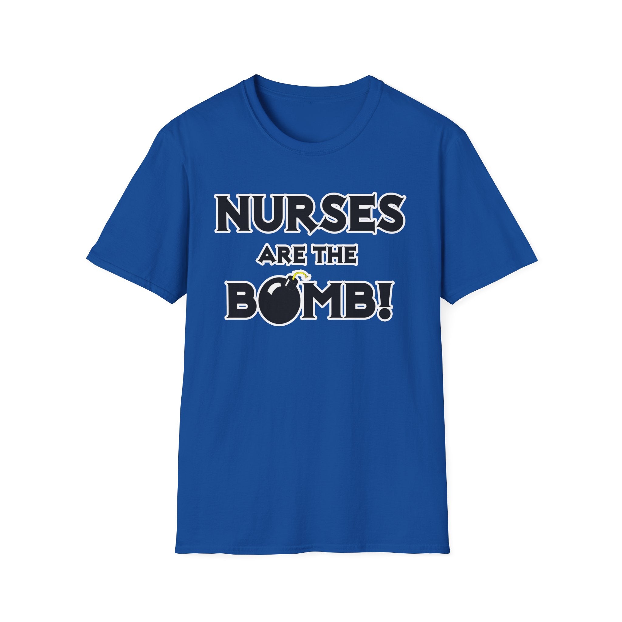 Nurses Are The Bomb! (2) - Unisex Softstyle T-Shirt