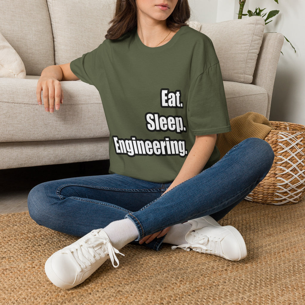 Eat. Sleep. Engineering - Unisex Softstyle T-Shirt
