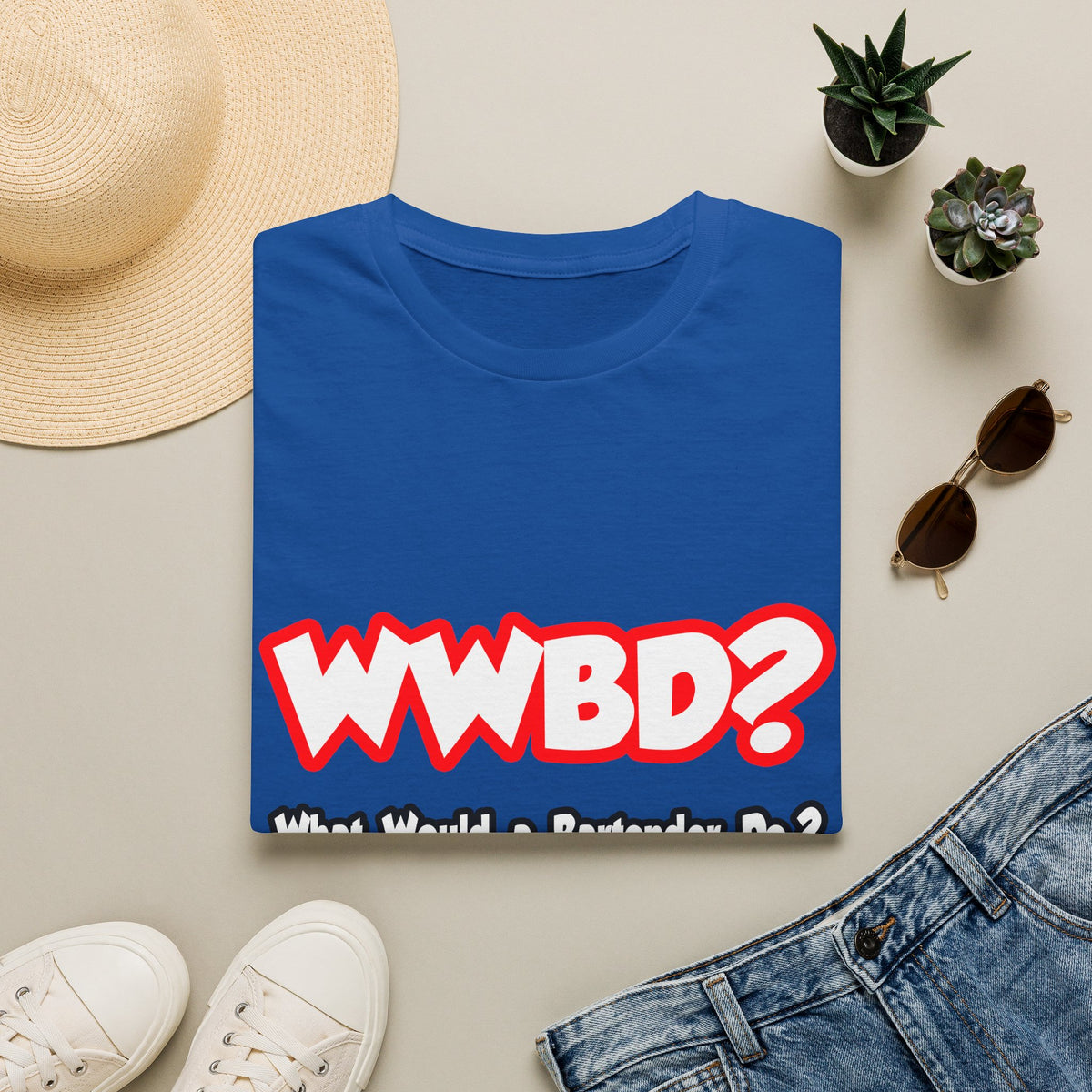 WWBD...What Would a Bartender Do - Unisex Softstyle T-Shirt