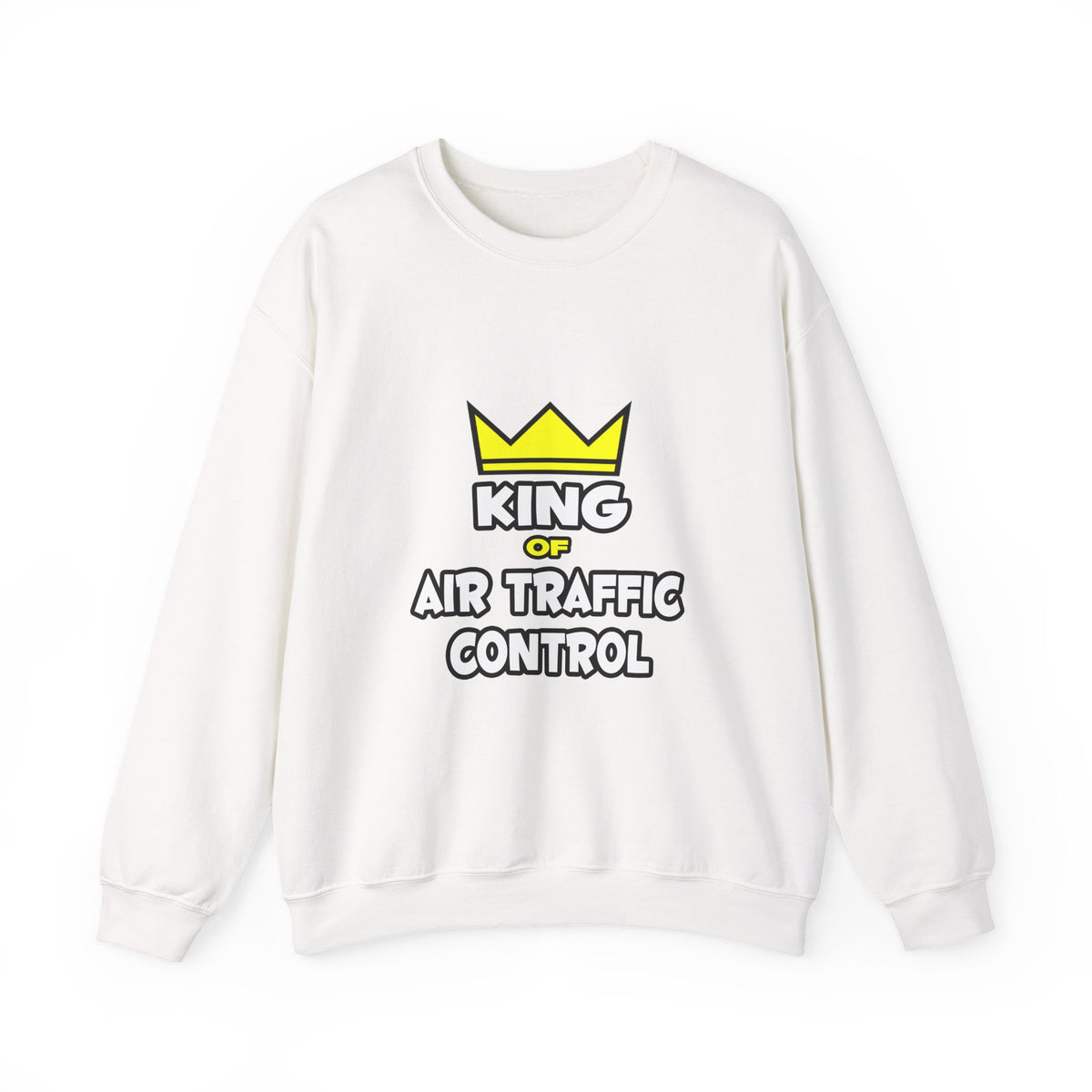 King of Air Traffic Control - Unisex Heavy Blend™ Crewneck Sweatshirt
