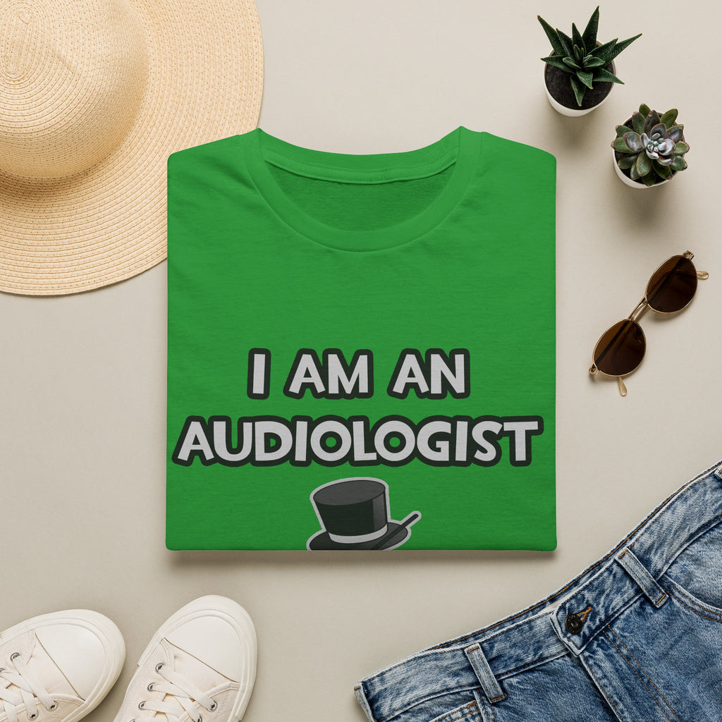 I Am An Audiologist ... Not A Magician - Unisex Softstyle T-Shirt
