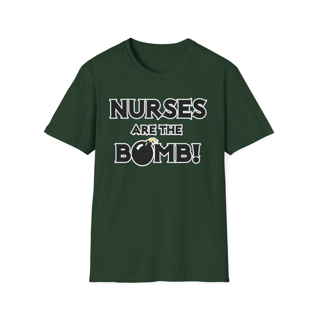Nurses Are The Bomb! (2) - Unisex Softstyle T-Shirt