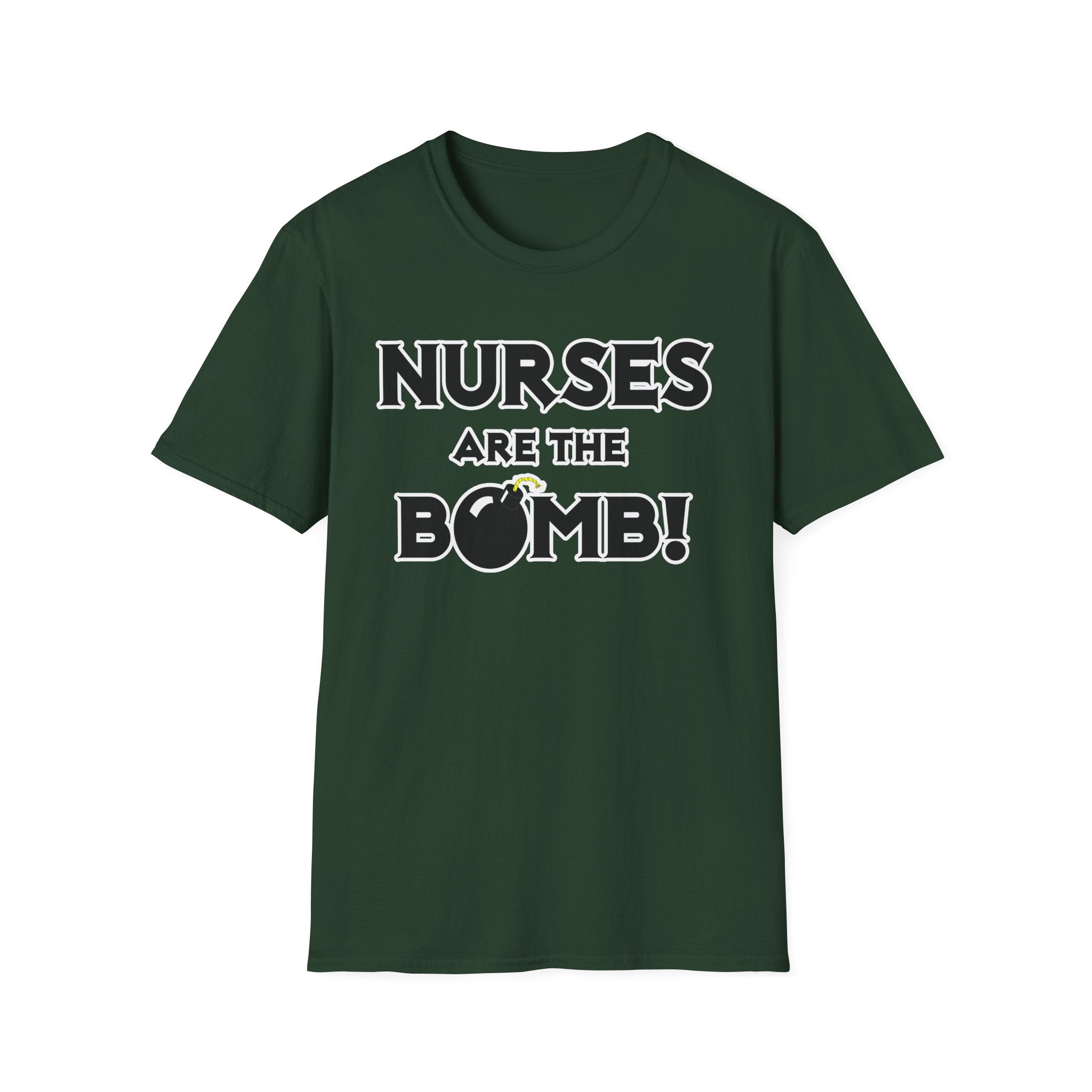 Nurses Are The Bomb! (2) - Unisex Softstyle T-Shirt