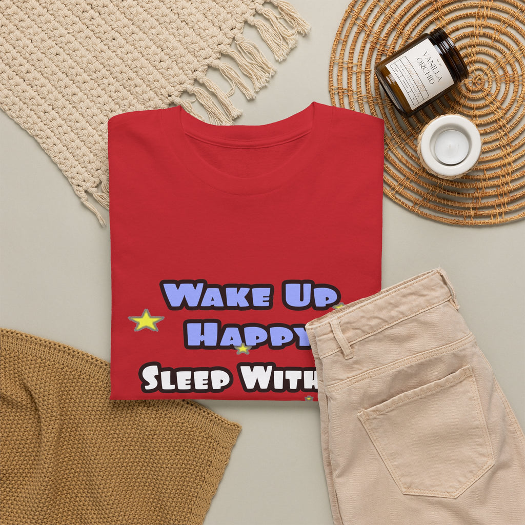 Wake Up Happy .. Sleep With Cardiovascular Tech - Unisex Heavy Cotton Tee