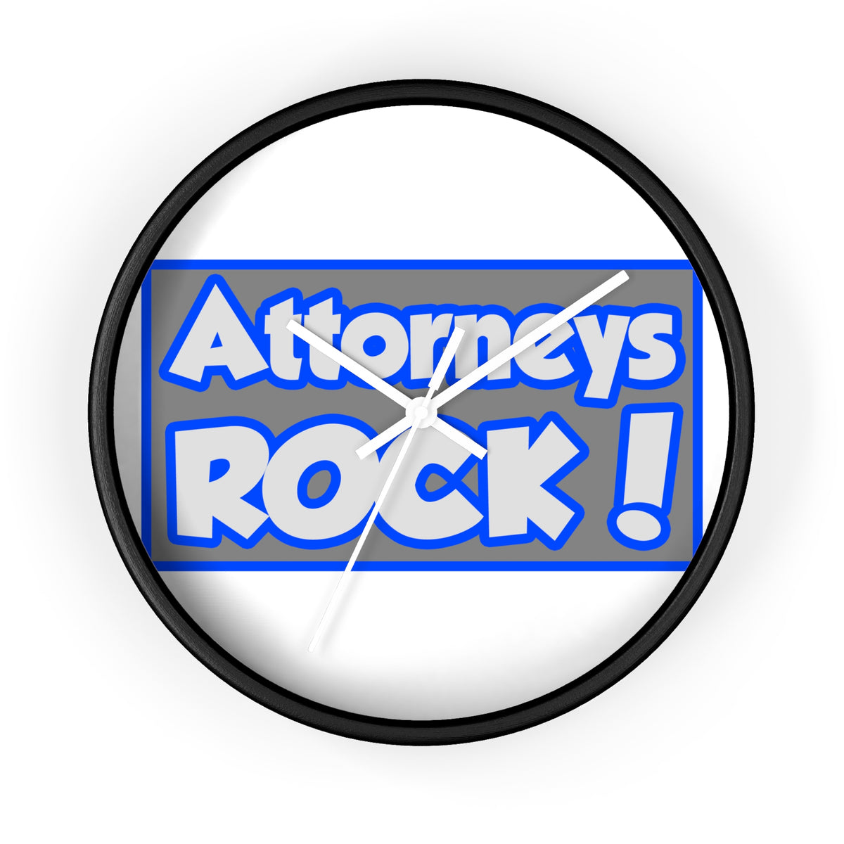 Attorneys Rock! - Wall Clock