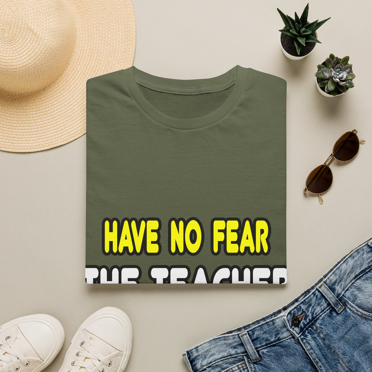 Have No Fear, The Teacher Is Here - Unisex Softstyle T-Shirt