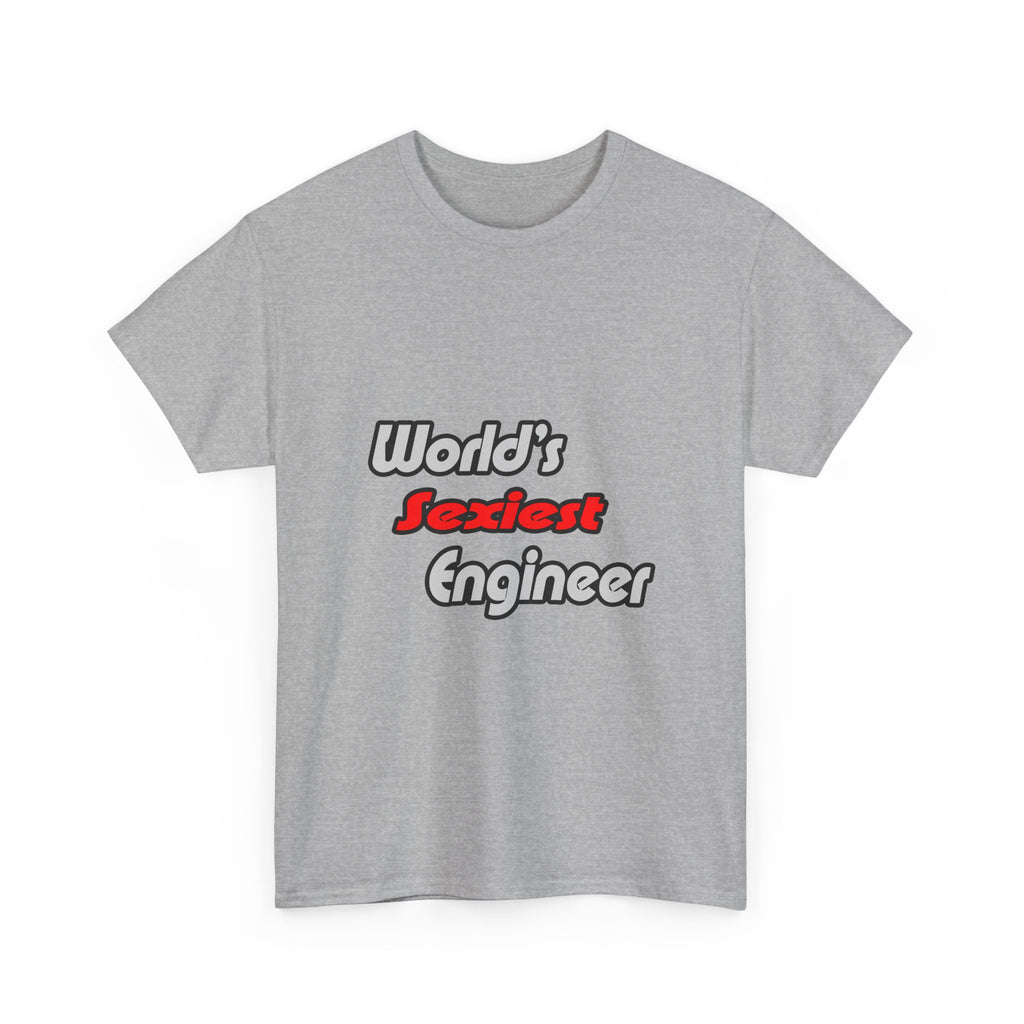 World's Sexiest Engineer - Unisex Heavy Cotton Tee