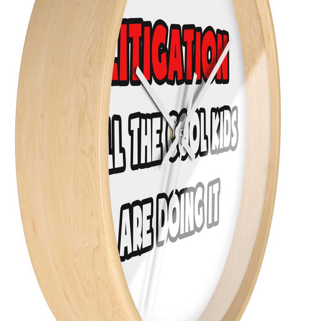 Funny Attorney Shirts and Gifts - Wall Clock