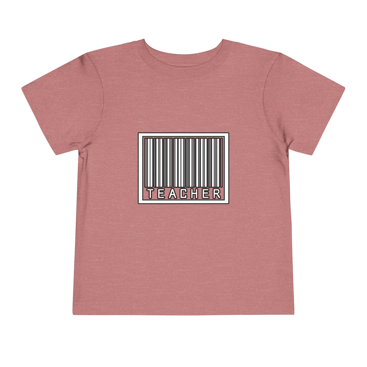 Barcode Teacher - Toddler Short Sleeve Tee