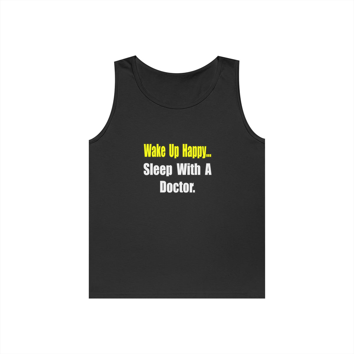 Sleep With Doctor - Unisex Heavy Cotton Tank Top