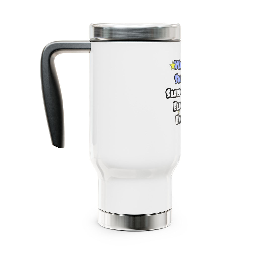 Smarter...Sleep With an Electrical Engineer - Stainless Steel Travel Mug with Handle, 14oz