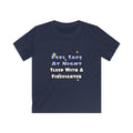 Feel Safe At Night...Sleep With a Firefighter - Kids Softstyle Tee