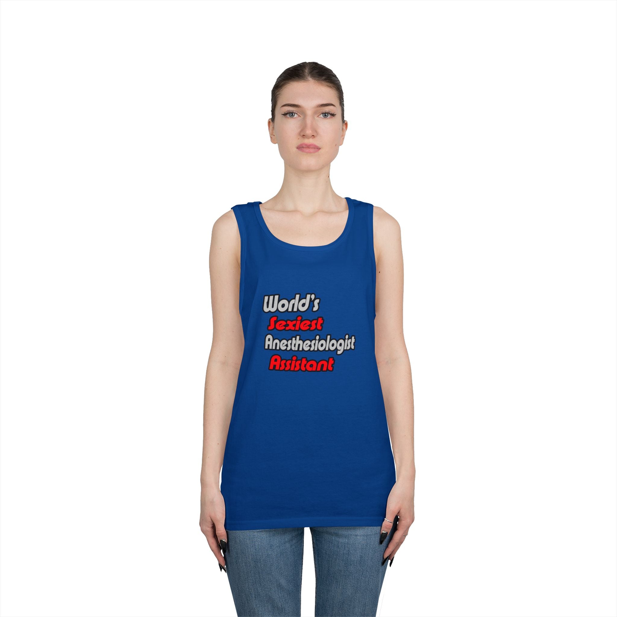 World's Sexiest Anesthesiologist Assistant - Unisex Heavy Cotton Tank Top