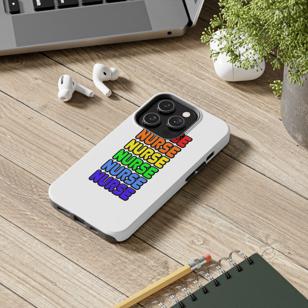 Rainbow Nurse - Tough Phone Cases