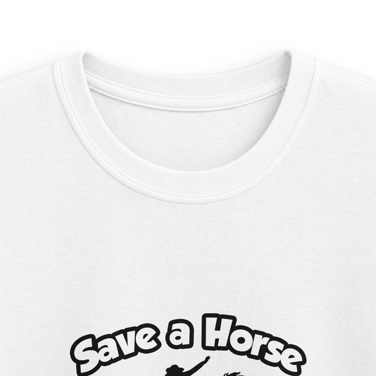 Save a Horse, Ride a Bailiff - Kids Softstyle Tee