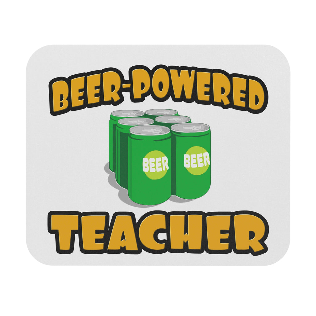 Beer Powered Teacher - Mouse Pad (Rectangle)