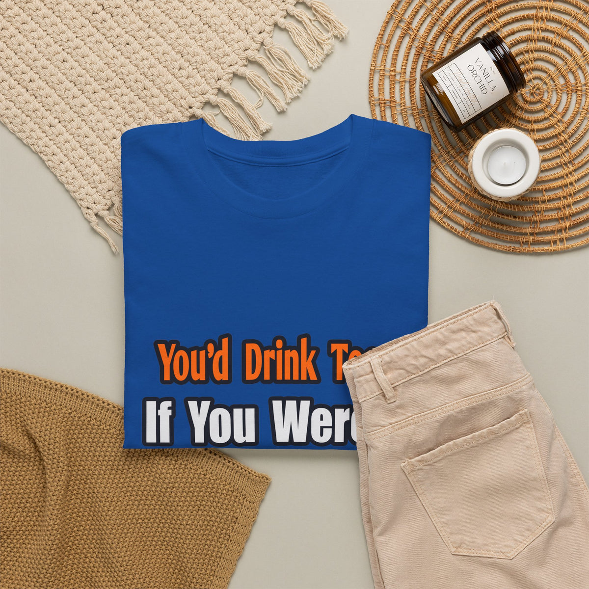 You'd Drink Too...Chemist - Unisex Heavy Cotton Tee