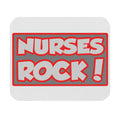 Nurses Rock! - Mouse Pad (Rectangle)