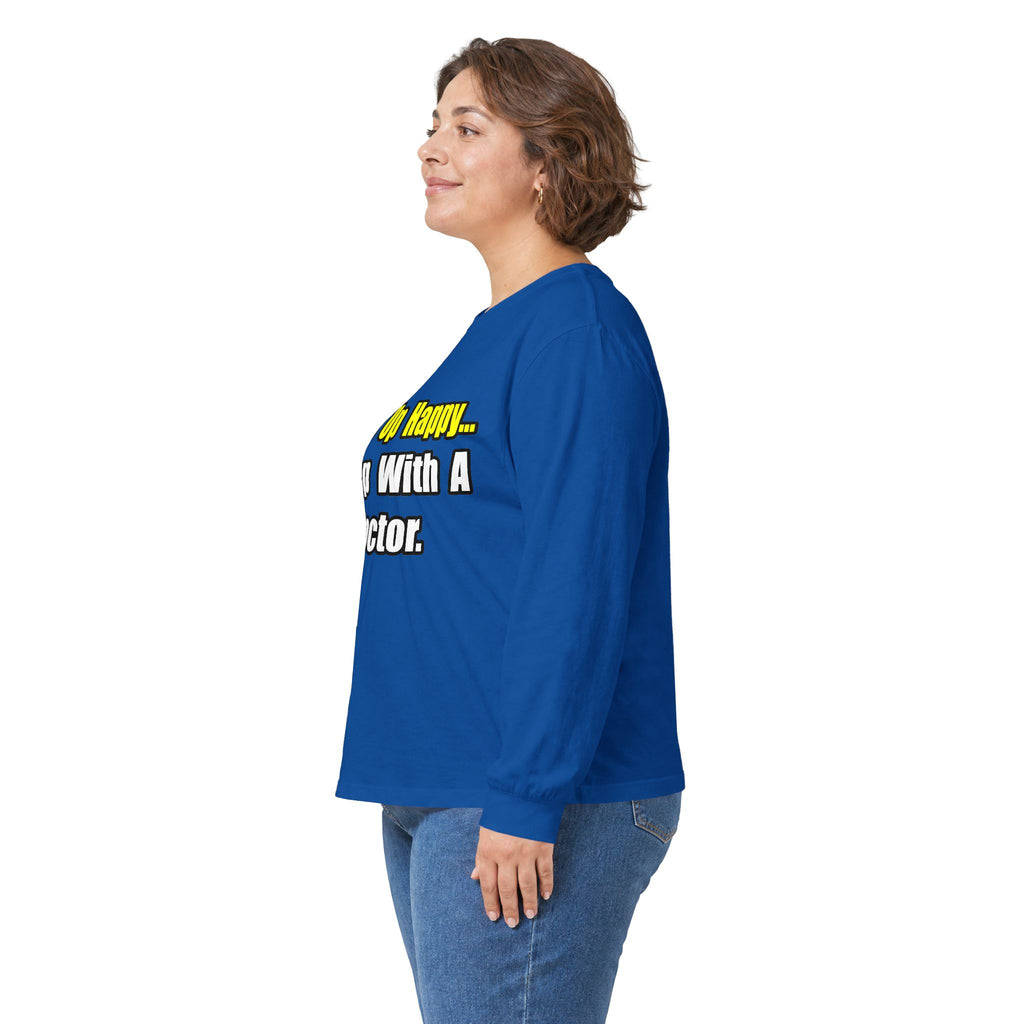 Sleep With Doctor - Unisex Ultra Cotton Long Sleeve Tee